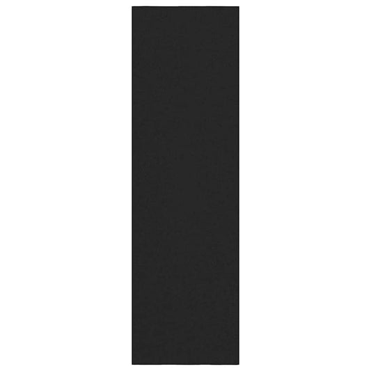 vidaXL Χαλάκι Εξώπορτας Μαύρο 120 x 400 cm 100% Πολυαμίδιο