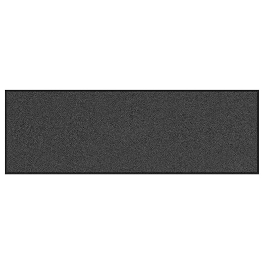 vidaXL Χαλάκι Εξώπορτας Ανθρακί και Μαύρο 60 x 180 cm 100% Πολυαμίδιο