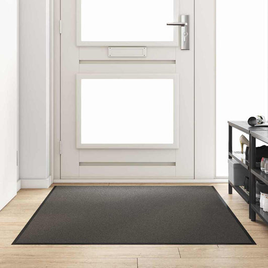 vidaXL Χαλάκι Εξώπορτας Ανθρακί και Μαύρο 120 x 180 cm 100% Πολυαμίδιο
