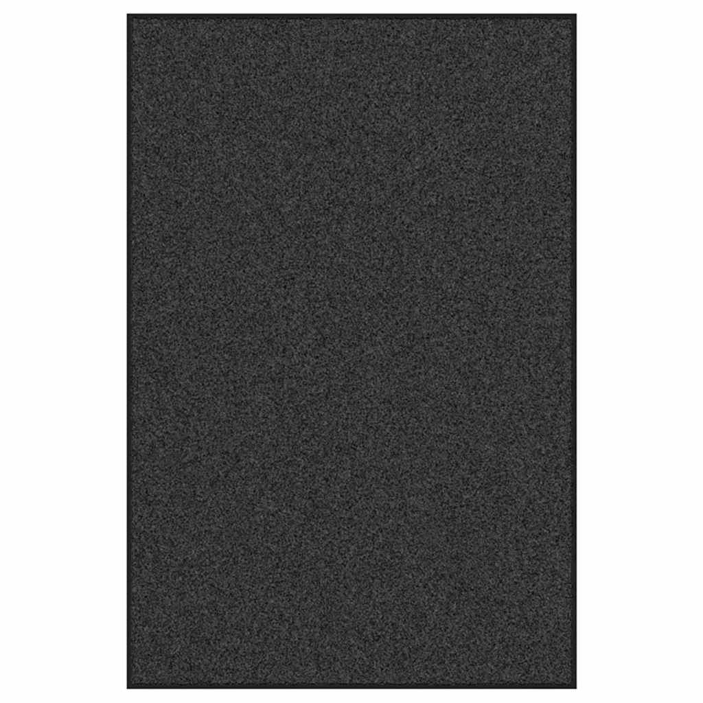 vidaXL Χαλάκι Εξώπορτας Ανθρακί και Μαύρο 120 x 180 cm 100% Πολυαμίδιο