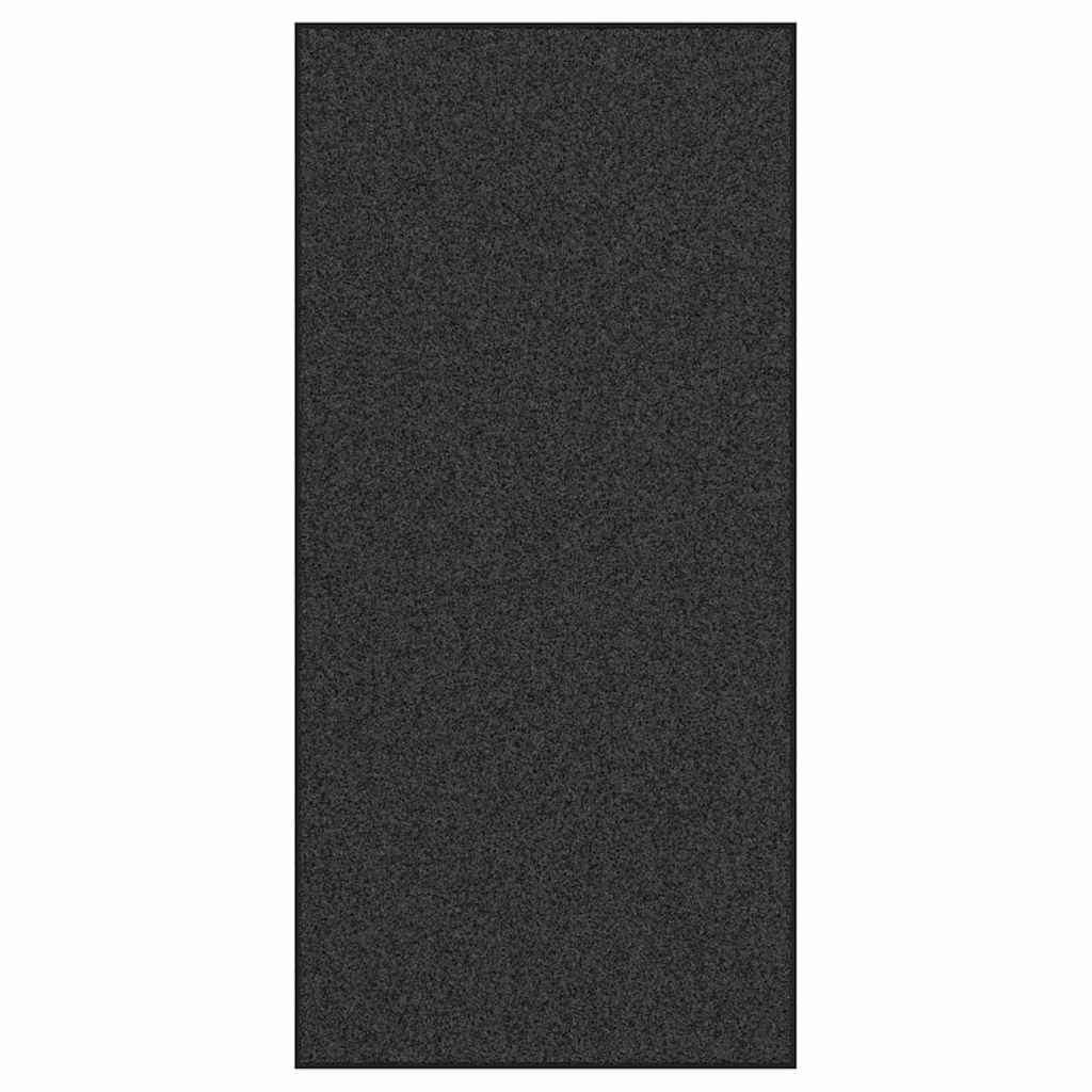 vidaXL Χαλάκι Εξώπορτας Ανθρακί και Μαύρο 120 x 250 cm