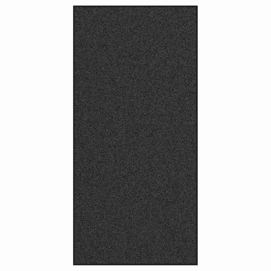 vidaXL Χαλάκι Εξώπορτας Ανθρακί και Μαύρο 120 x 250 cm 100% Πολυαμίδιο