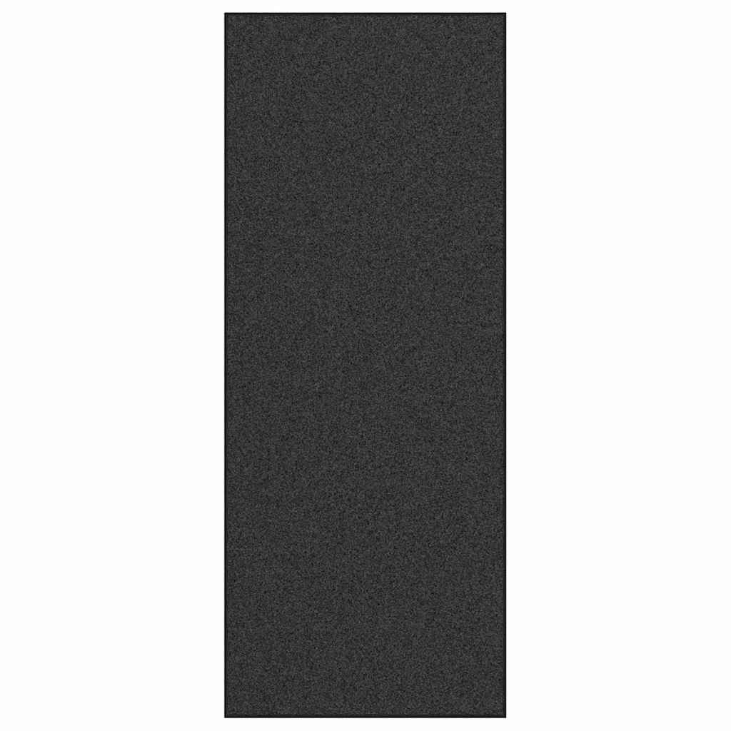vidaXL Χαλάκι Εξώπορτας Ανθρακί και Μαύρο 120 x 300 cm 100% Πολυαμίδιο