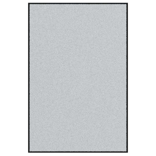 vidaXL Χαλάκι Εξώπορτας Γκρι και Μαύρο 120 x 180 cm 100% Πολυαμίδιο