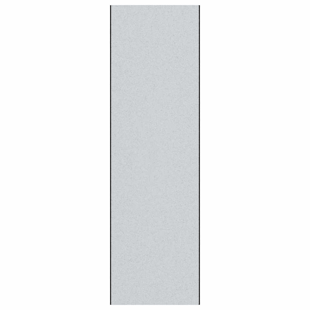 vidaXL Χαλάκι Εξώπορτας Γκρι και Μαύρο 120 x 400 cm 100% Πολυαμίδιο