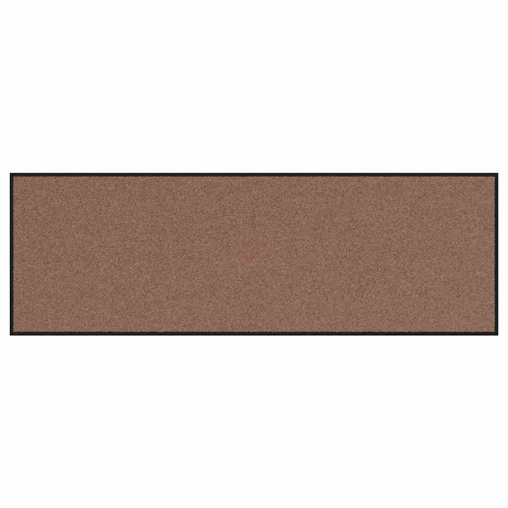 vidaXL Χαλάκι Εξώπορτας Άλλο Καφέ και Μαύρο 60 x 180 cm