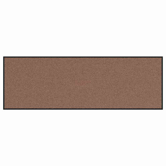 vidaXL Χαλάκι Εξώπορτας Καφέ και Μαύρο 60 x 180 cm 100% Πολυαμίδιο