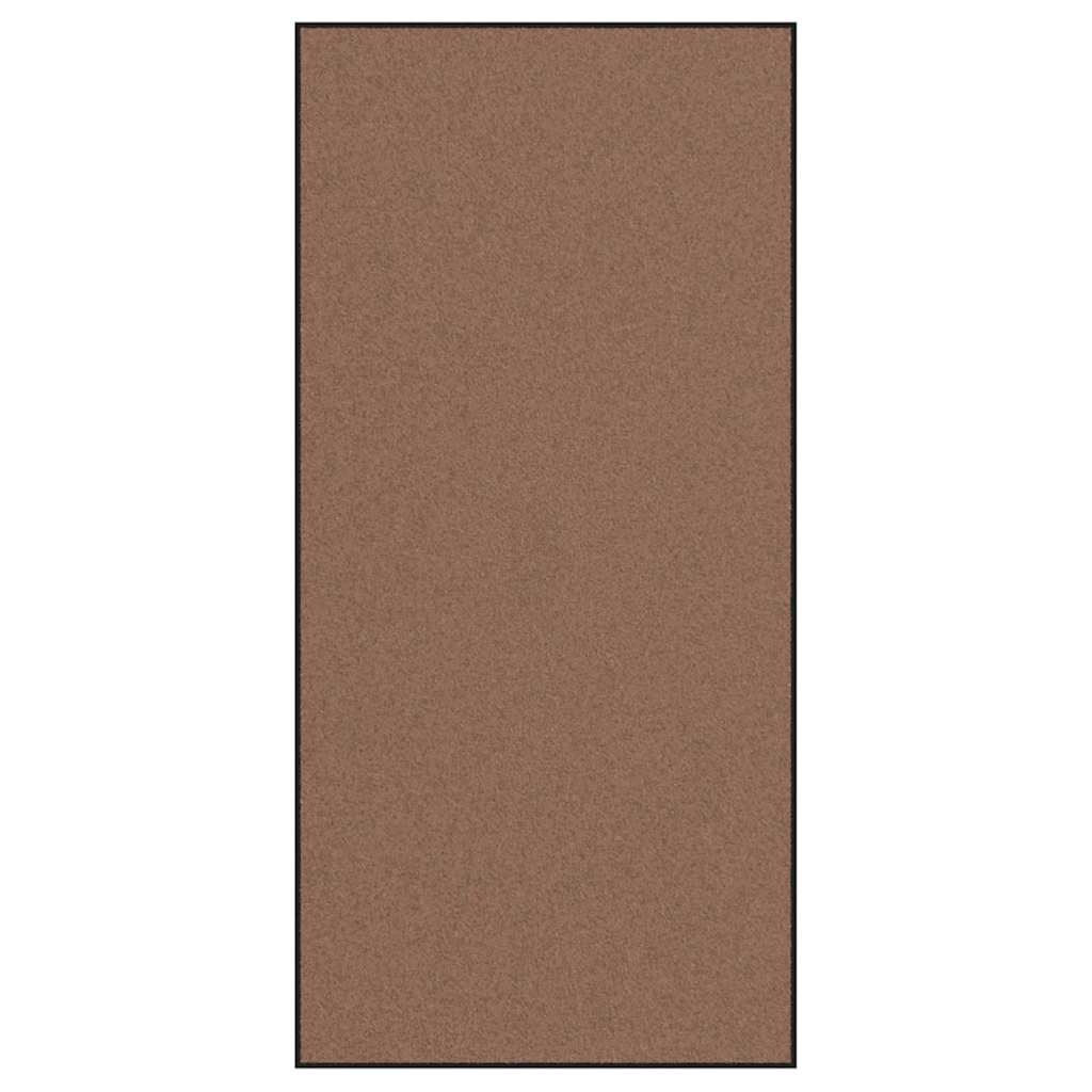 vidaXL Χαλάκι Εξώπορτας Καφέ και Μαύρο 120 x 250 cm