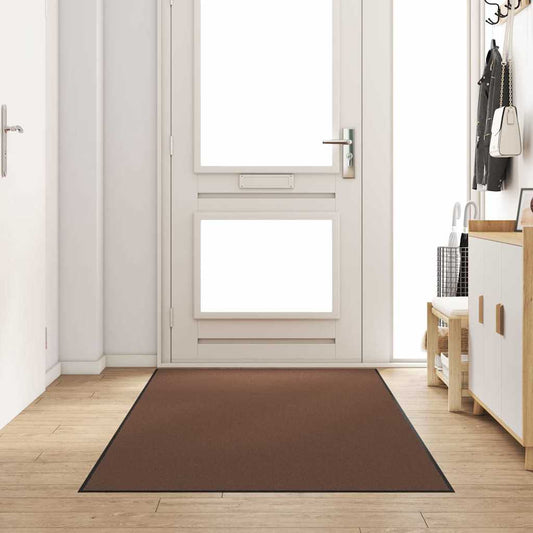 vidaXL Χαλάκι Εξώπορτας Καφέ και Μαύρο 120 x 300 cm 100% Πολυαμίδιο
