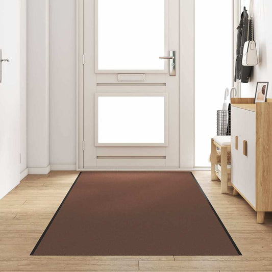vidaXL Χαλάκι Εξώπορτας Καφέ και Μαύρο 120 x 400 cm 100% Πολυαμίδιο
