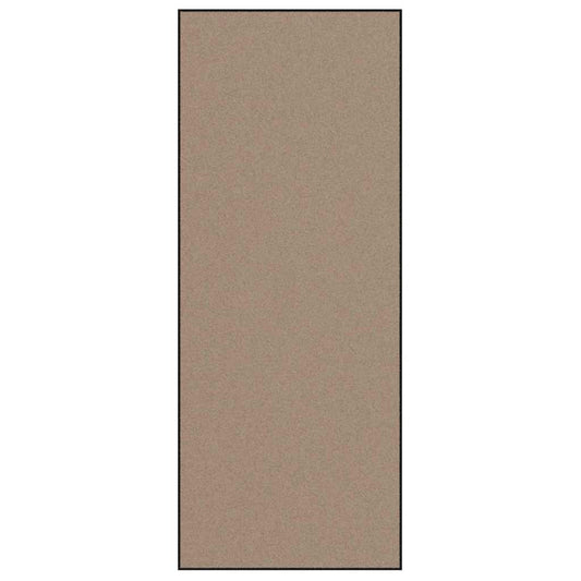vidaXL Χαλάκι Εξώπορτας Μπεζ και Μαύρο 120 x 300 cm 100% Πολυαμίδιο