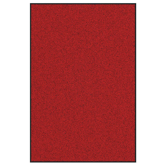 vidaXL Χαλάκι Εξώπορτας Κόκκινο και Μαύρο 120 x 180 cm 100% Πολυαμίδιο