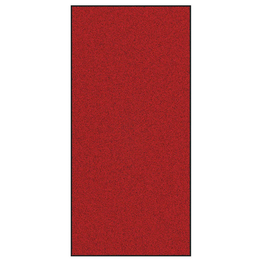 vidaXL Χαλάκι Εξώπορτας Κόκκινο και Μαύρο 120 x 250 cm 100% Πολυαμίδιο