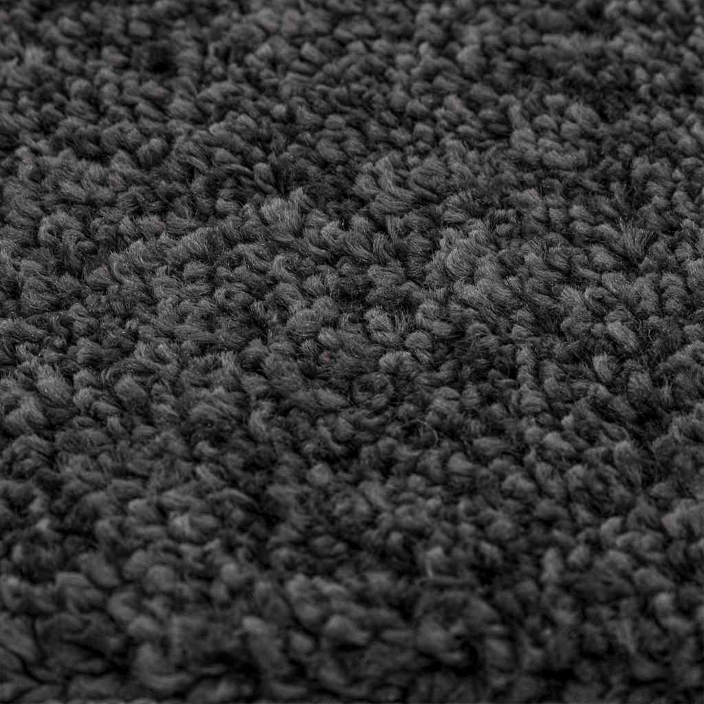vidaXL Χαλί Σκούρο γκρι 200 x 200 cm Πολυπροπυλένιο