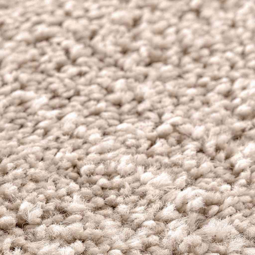 vidaXL Χαλί Κρεμ 120 x 120 cm Πολυπροπυλένιο