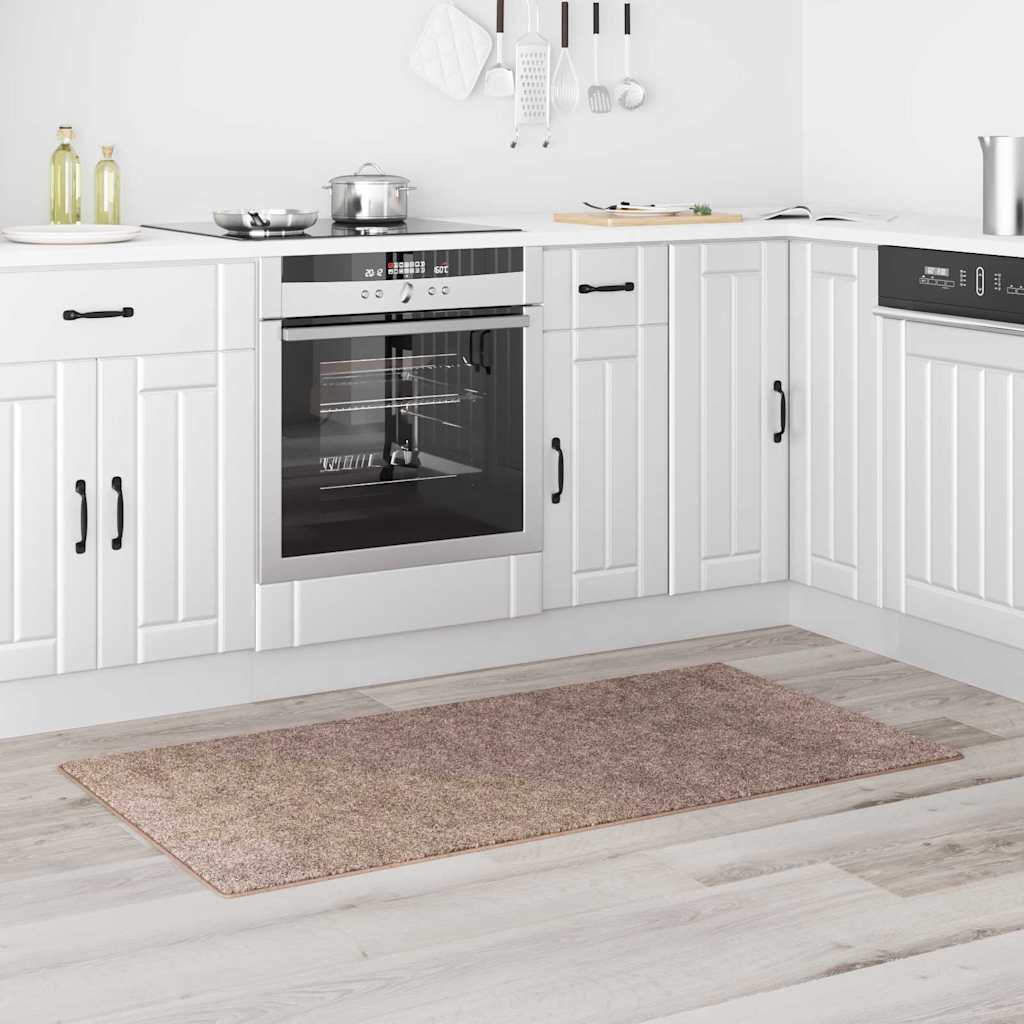 vidaXL Χαλί Καφέ 80 x 150 cm Πολυπροπυλένιο