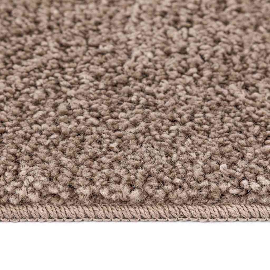 vidaXL Αντιολισθητικό Σαγκί Χαλάκι Καφέ 160 x 230 cm PP