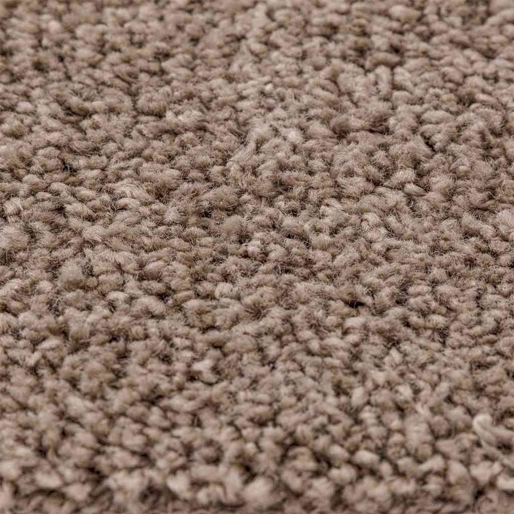 vidaXL Αντιολισθητικό Σαγκί Χαλάκι Καφέ 200 x 290 εκ. PP