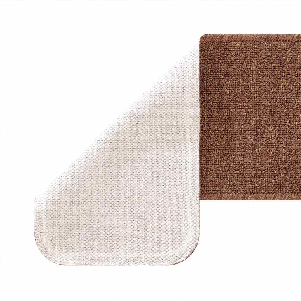 vidaXL Χαλιά Σκαλοπατιών Αντιολισθητικά 15 pcs Κίτρινο 60 x 25 cm PP