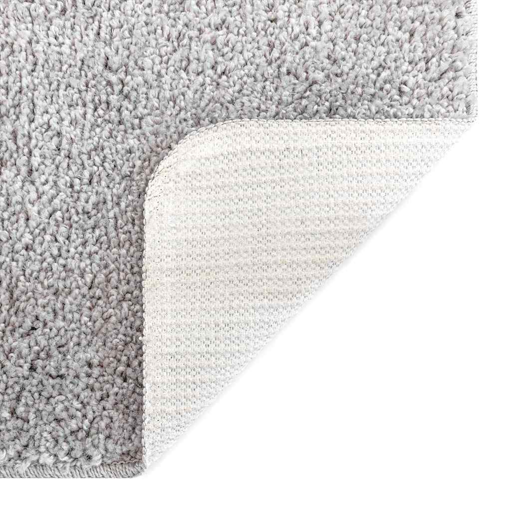 vidaXL Αντιολισθητικό μαξιλάρι μπάνιου Γκρι 50 x 80 cm PP
