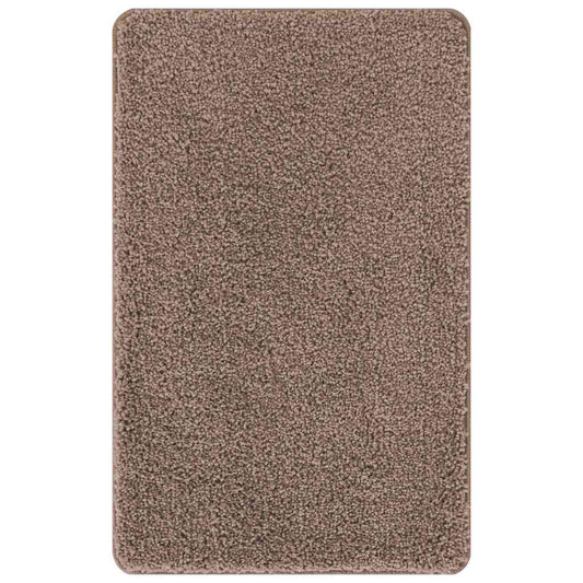vidaXL Αντιολισθητικό μαξιλάρι μπάνιου Καφέ 50 x 80 cm PP