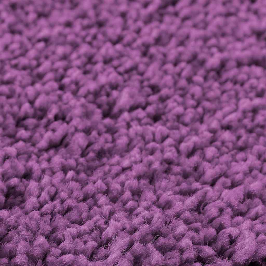 vidaXL Αντιολισθητικό μαξιλάρι μπάνιου Μοβ 60 x 90 cm PP