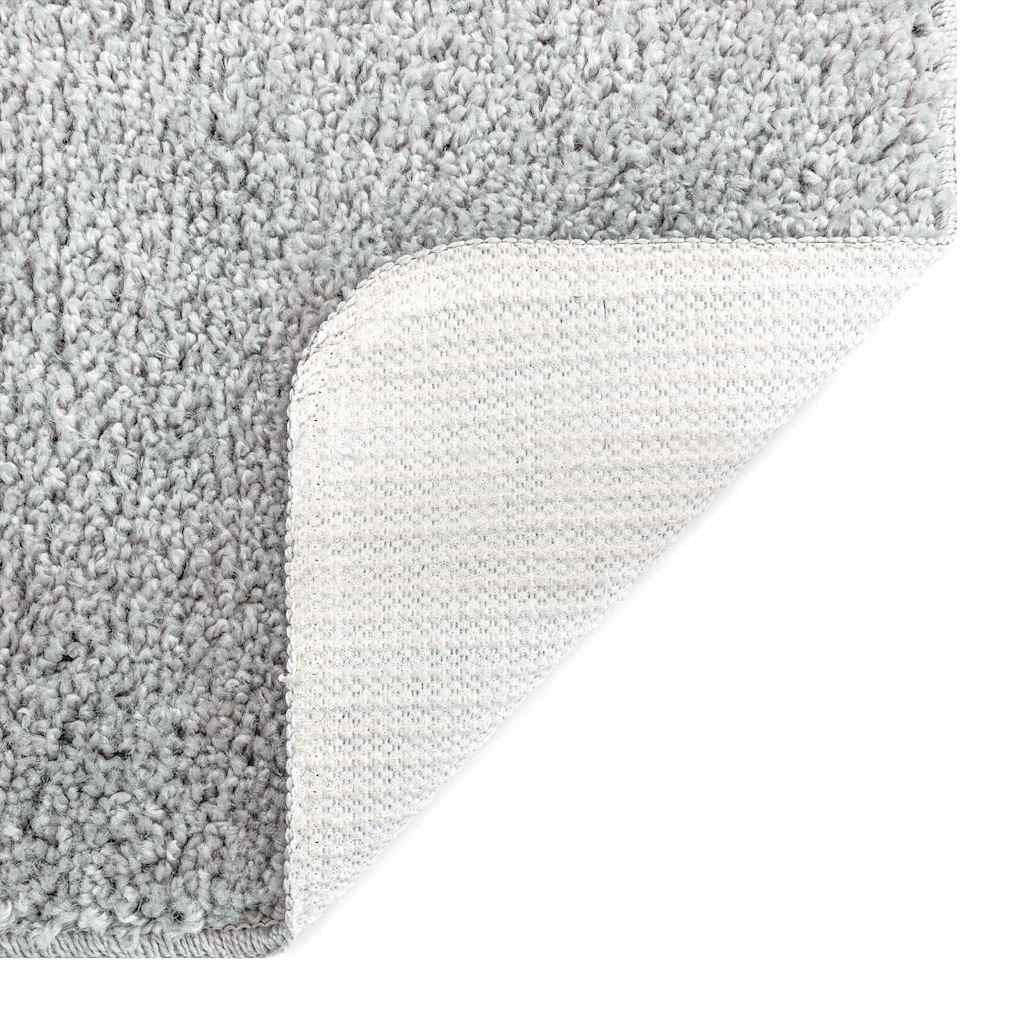 vidaXL Σετ Μάτ Μπάνιου Αντιολισθητικό 2 pcs Γκρι PP