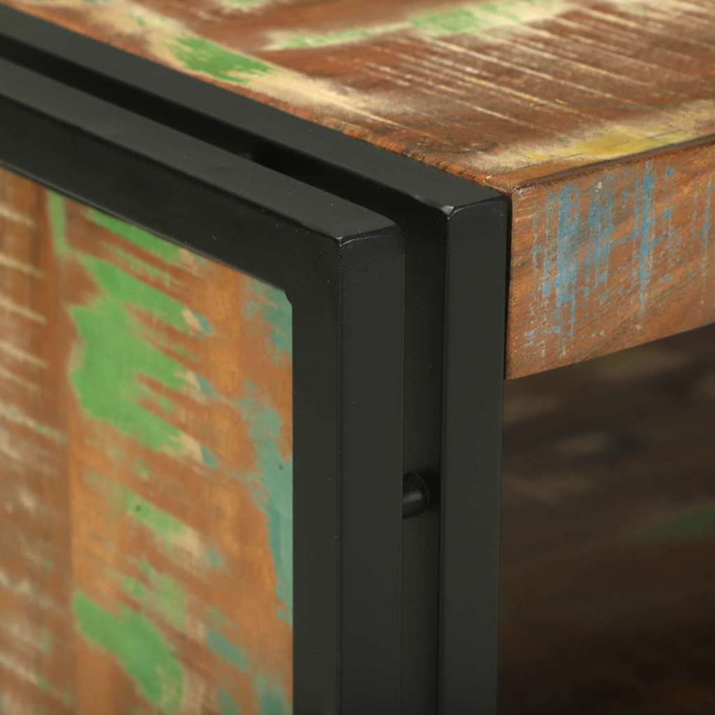 vidaXL Τραπεζάκι σαλονιού 120 x 50 x 38 εκ Μασίφ ανακυκλωμένο ξύλο