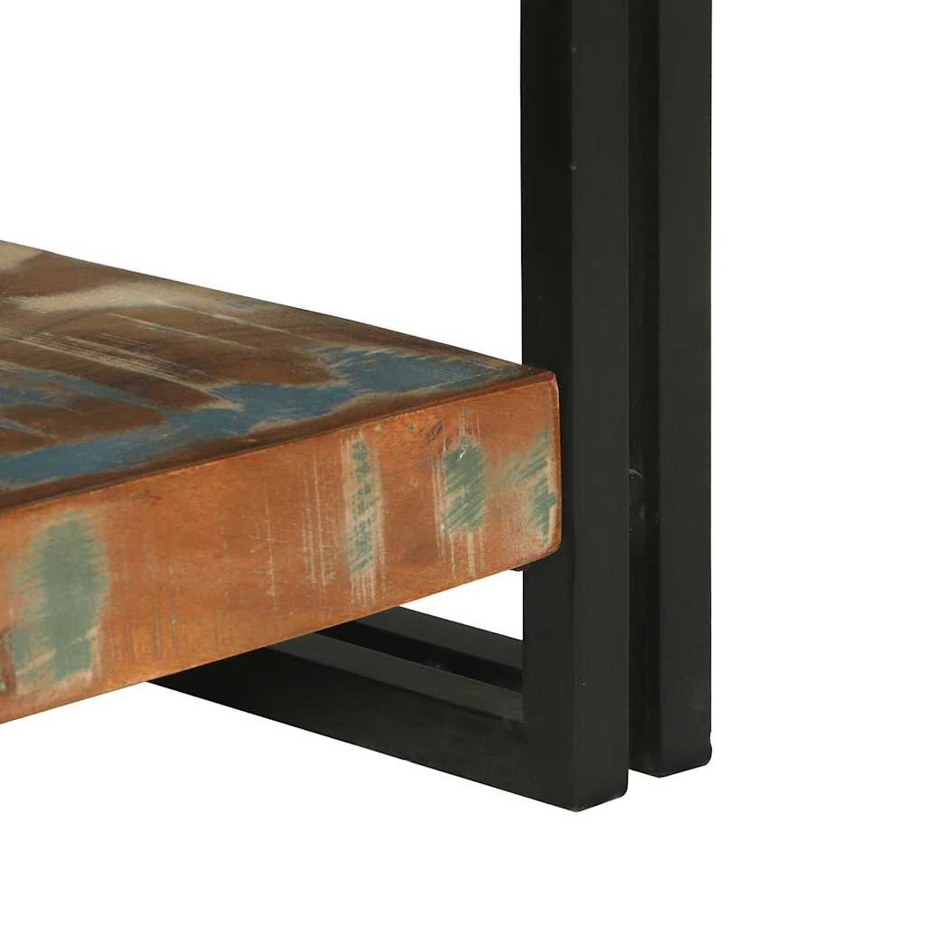 vidaXL Τραπεζάκι σαλονιού Πολύχρωμο Μασίφ ανακυκλωμένο ξύλο