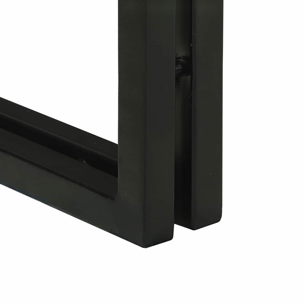 vidaXL Τραπεζάκι σαλονιού 2 pcs Πολύχρωμο Μασίφ ανακυκλωμένο ξύλο