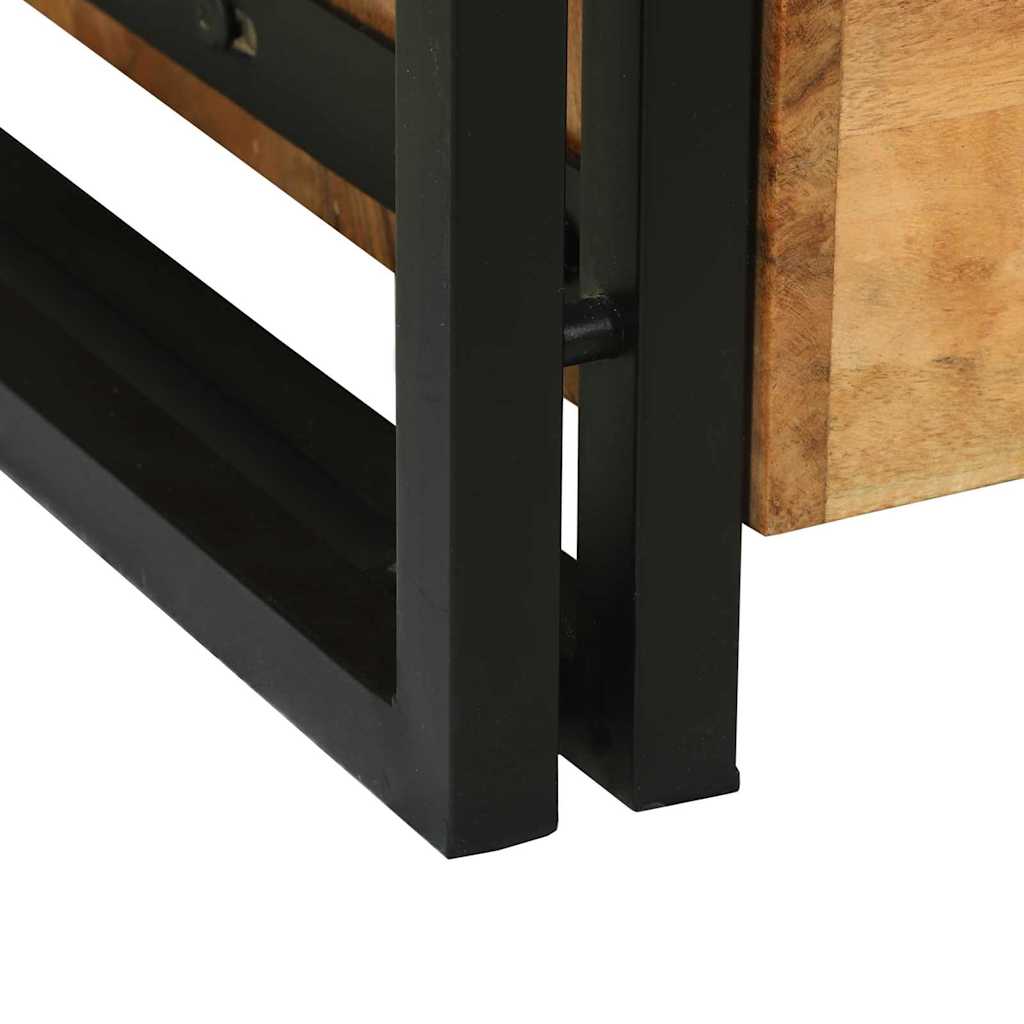 vidaXL Τραπεζάκι σαλονιού Καφέ 90 x 50 x 38 εκ Μασίφ ξύλο ακακίας