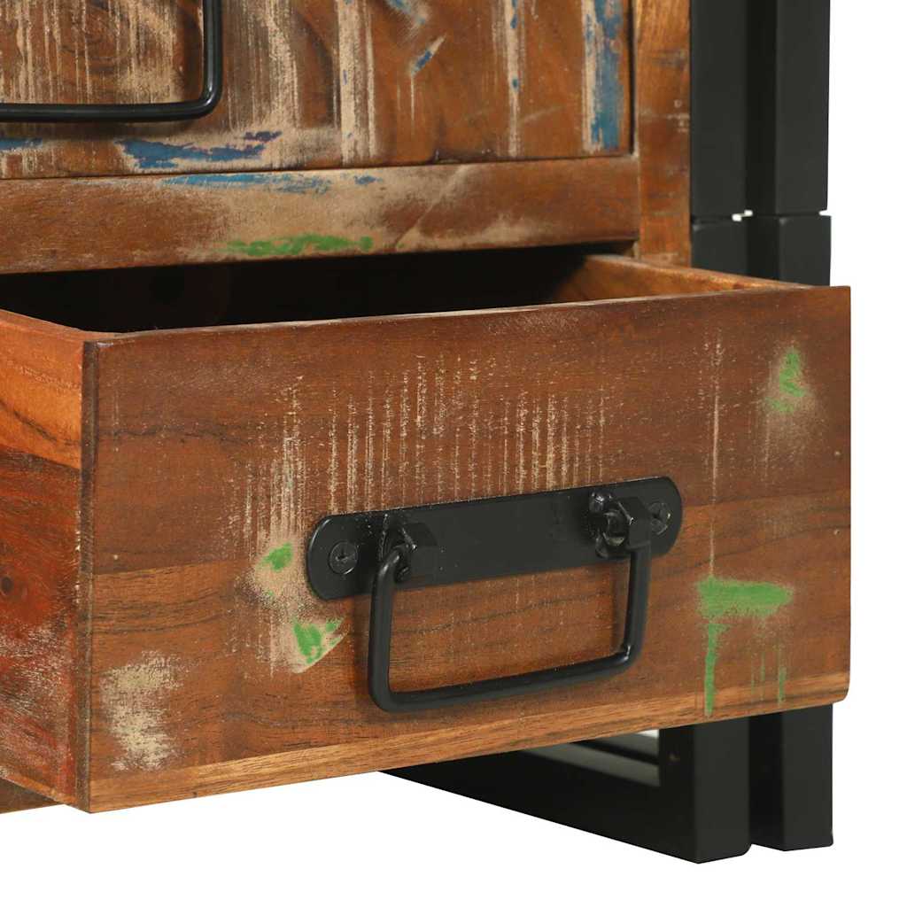 vidaXL Τραπεζάκι σαλονιού Καφέ 90 x 50 x 38 εκ Μασίφ ανακυκλωμένο ξύλο