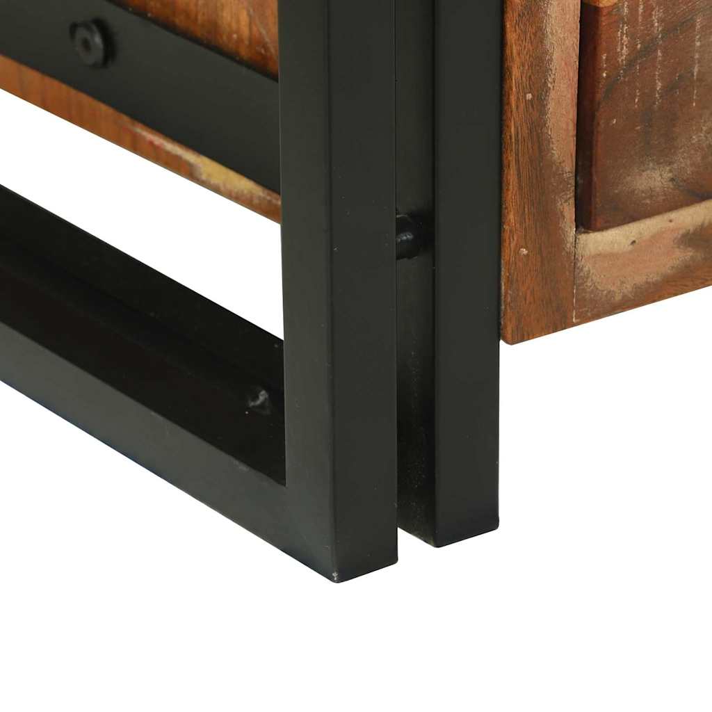 vidaXL Τραπεζάκι σαλονιού Καφέ 90 x 50 x 38 εκ Μασίφ ανακυκλωμένο ξύλο