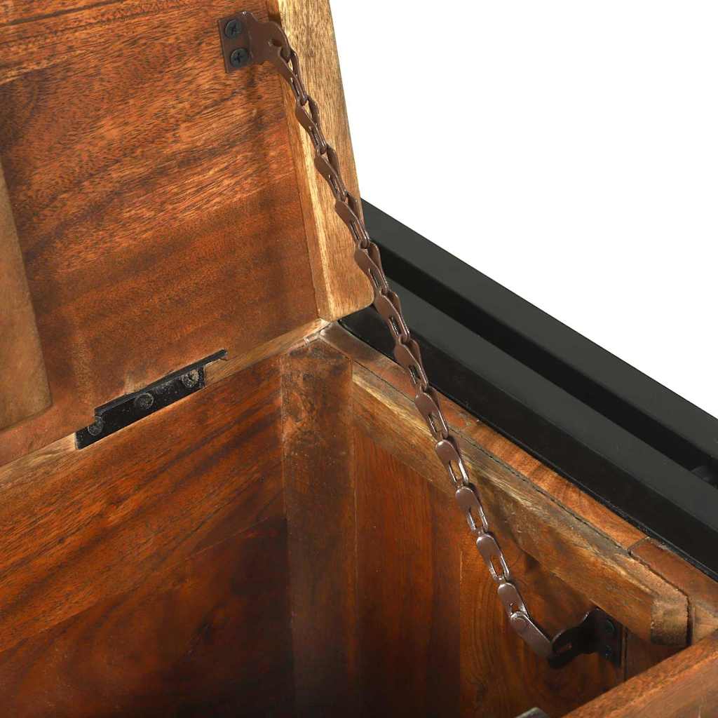 vidaXL Τραπεζάκι σαλονιού Καφέ 90 x 50 x 38 εκ Μασίφ ανακυκλωμένο ξύλο