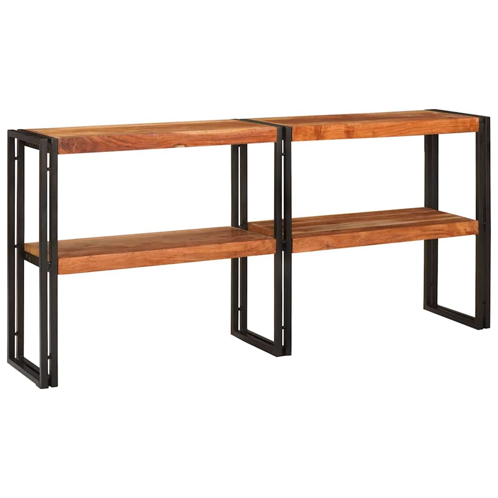 vidaXL Τραπέζι κονσόλας Καφέ 160 x 33 x 75 εκ. Στερεό Ξύλο Ακακίας