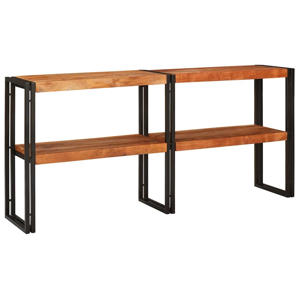 vidaXL Τραπέζι κονσόλας Καφέ 160 x 33 x 75 εκ. Στερεό Ξύλο Ακακίας