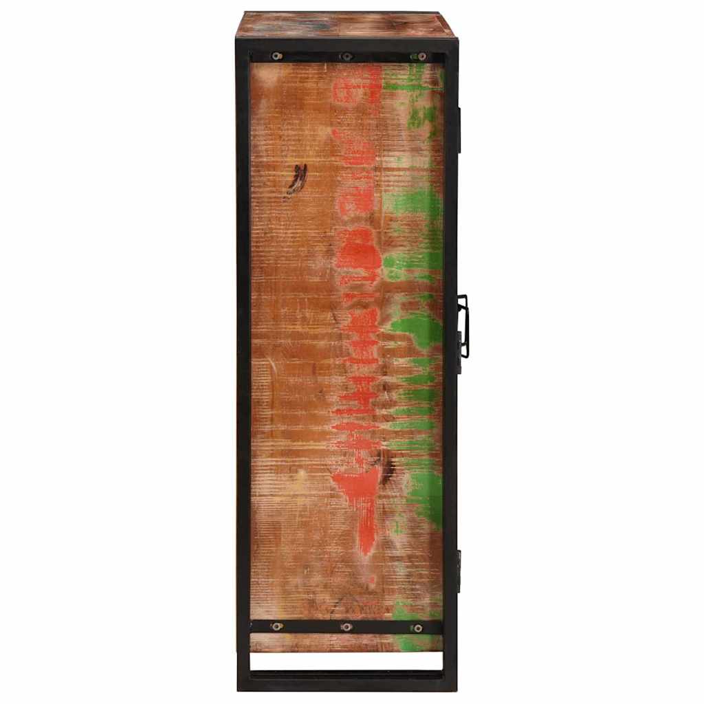 vidaXL Highboard με Πόρτες Καφέ Στερεό Ανακυκλωμένο Ξύλο και Μέταλλο