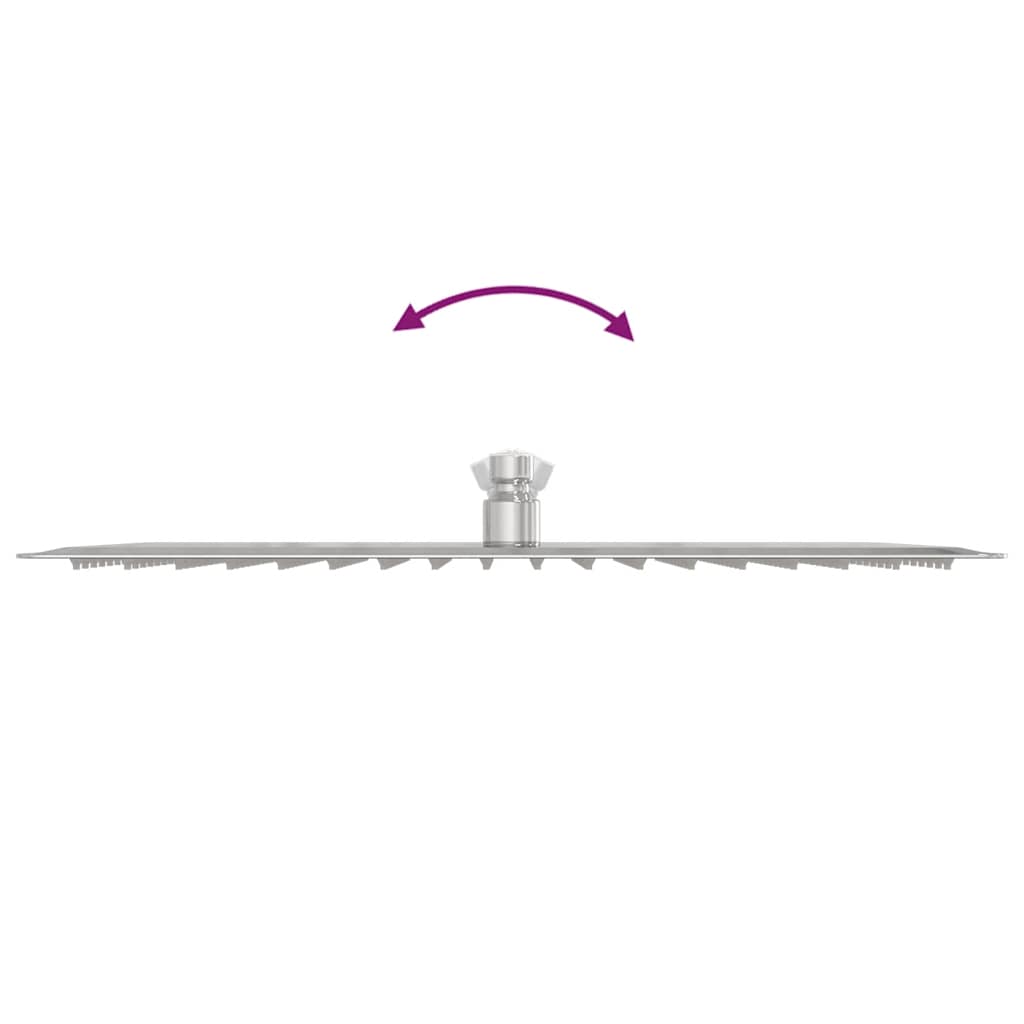 vidaXL Κεφαλή Nτους Βροχή Ορθογώνια 40x30 εκ. Ανοξείδωτο Ατσάλι 304