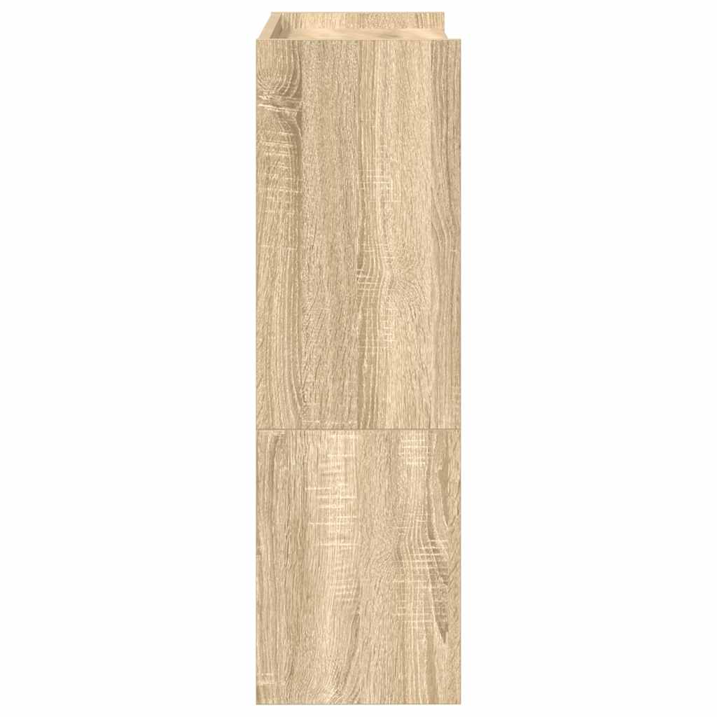Ράφι παπουτσιών vidaXL Sonoma Oak 60x25x81 cm Κατασκευασμένο ξύλο
