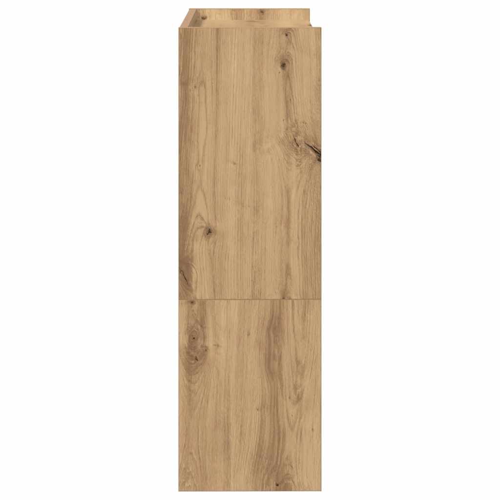 Ράφι παπουτσιών vidaXL Artisan Oak 60x25x81 cm Κατασκευασμένο ξύλο