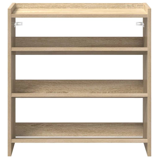 Ράφι παπουτσιών vidaXL Sonoma Oak 60x25x62 cm Κατασκευασμένο ξύλο