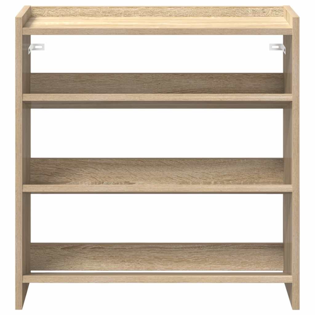 Ράφι παπουτσιών vidaXL Sonoma Oak 60x25x62 cm Κατασκευασμένο ξύλο