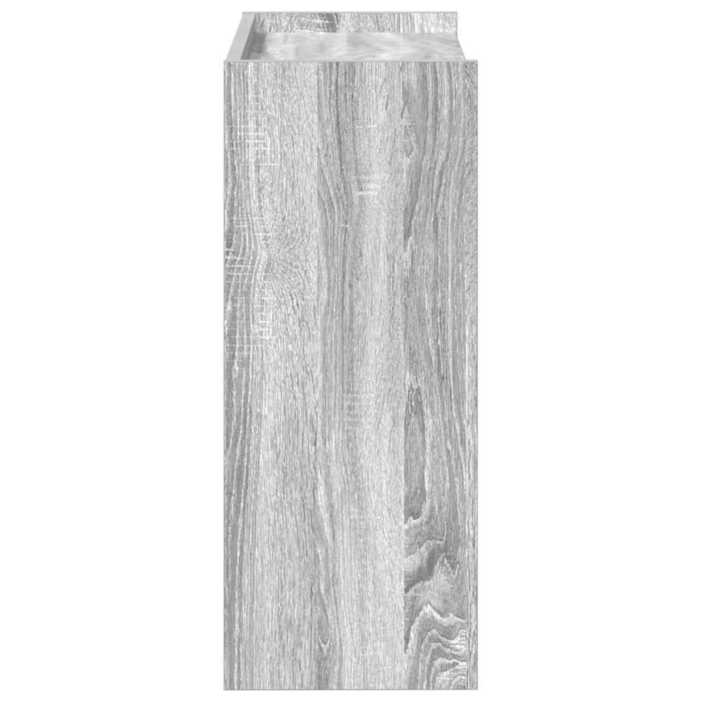 Ράφι παπουτσιών vidaXL Γκρι Sonoma 60x25x62 cm Κατασκευασμένο ξύλο
