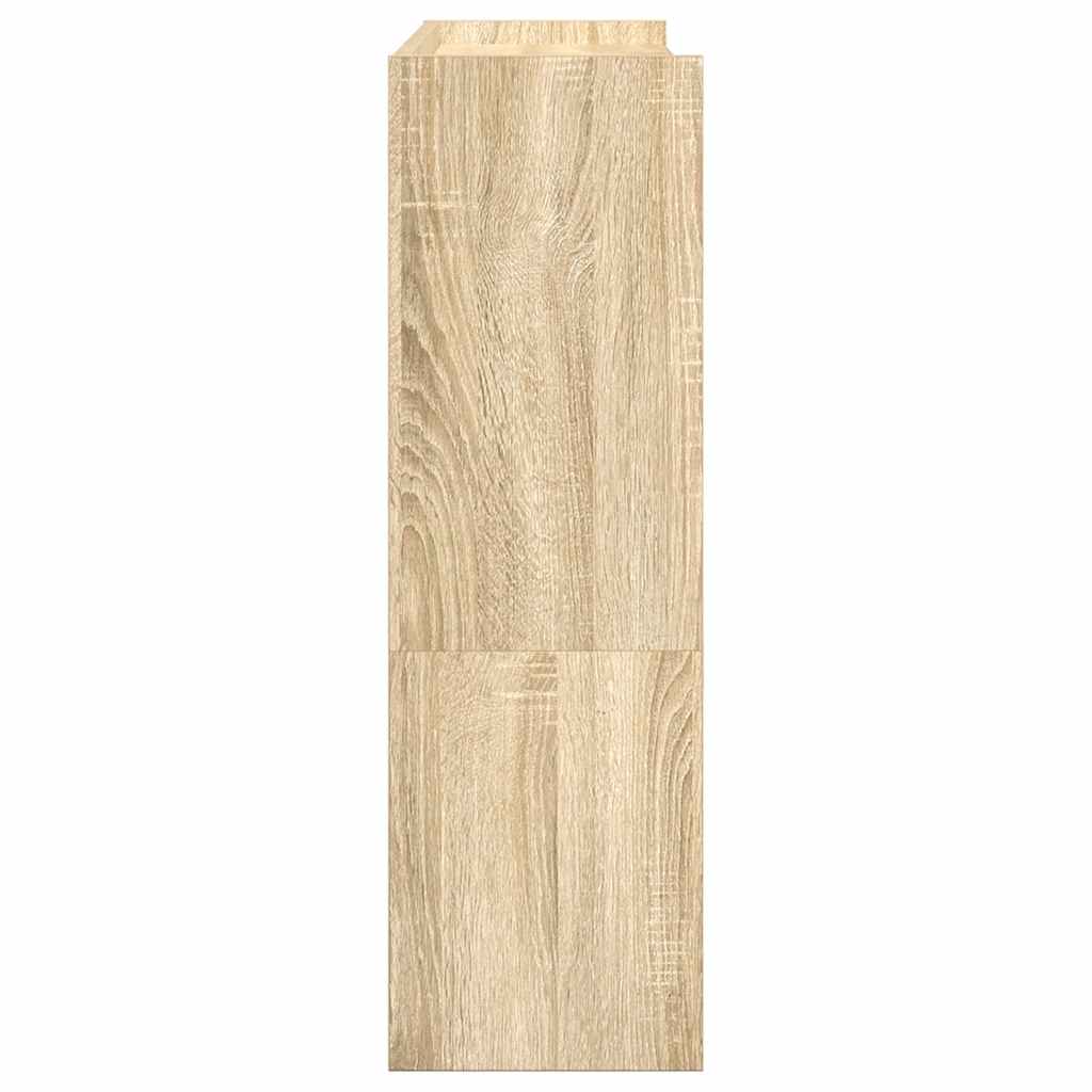 Ράφι παπουτσιών vidaXL Sonoma Oak 80x25x81 cm Κατασκευασμένο ξύλο