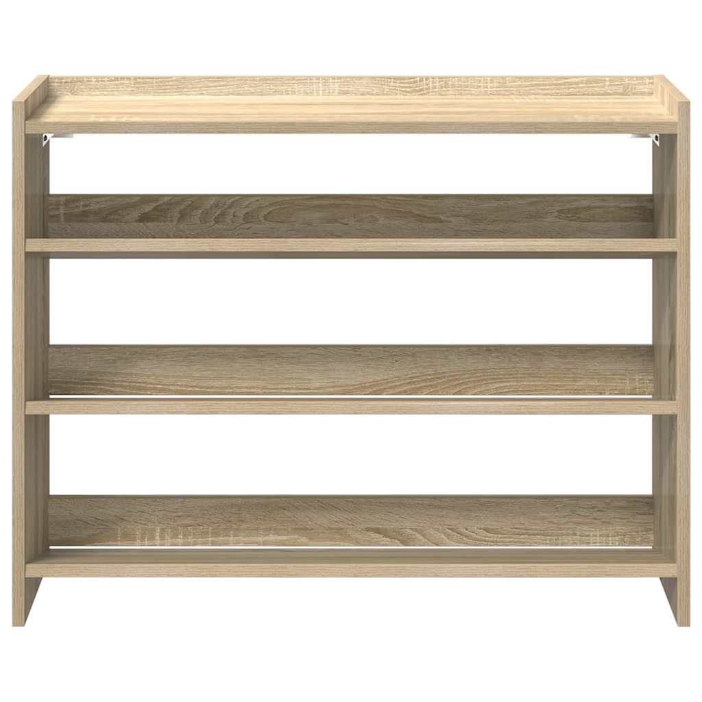 Ράφι παπουτσιών vidaXL Sonoma Oak 80x25x62 cm Κατασκευασμένο ξύλο