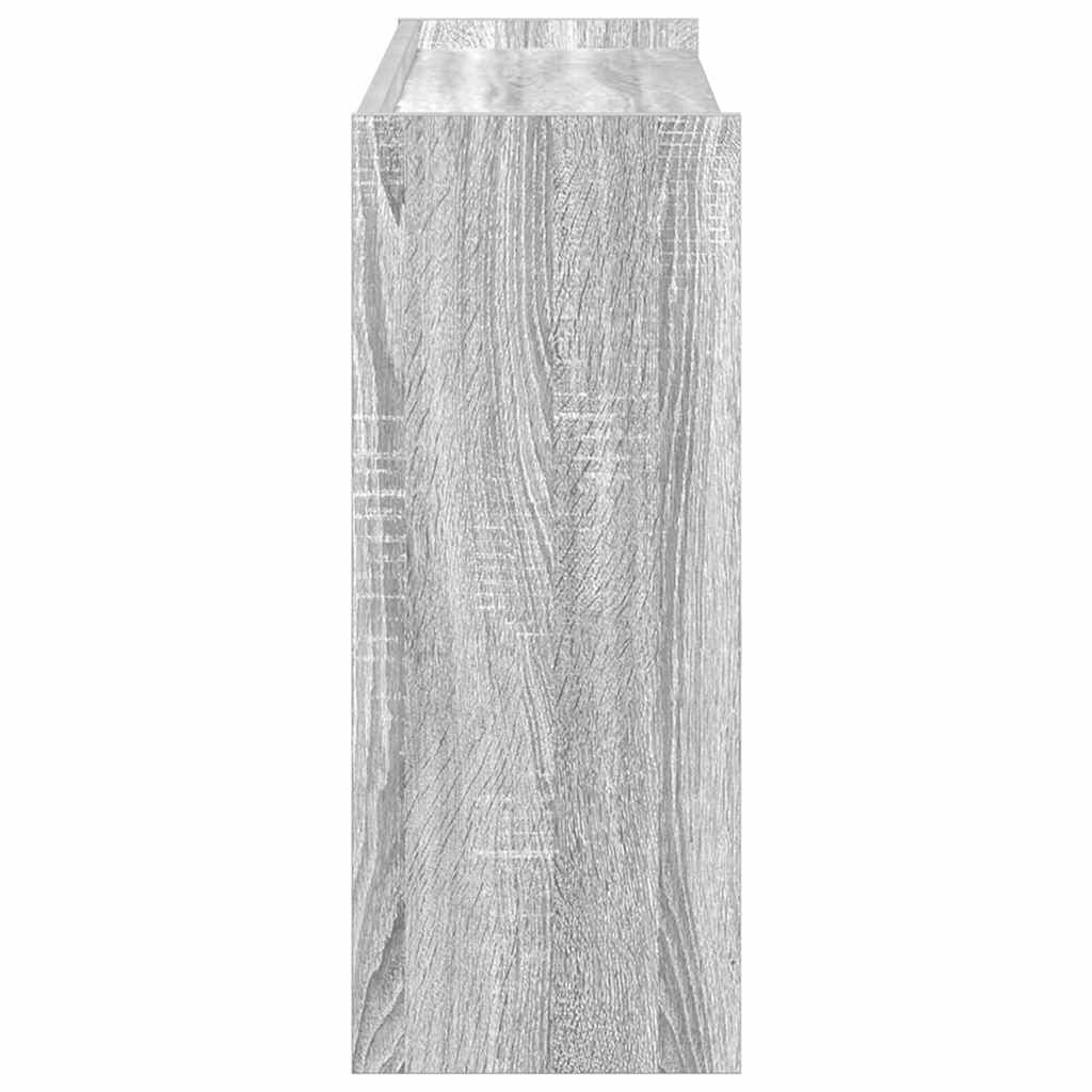 Ράφι παπουτσιών vidaXL Γκρι Sonoma 80x25x62 cm Κατασκευασμένο ξύλο