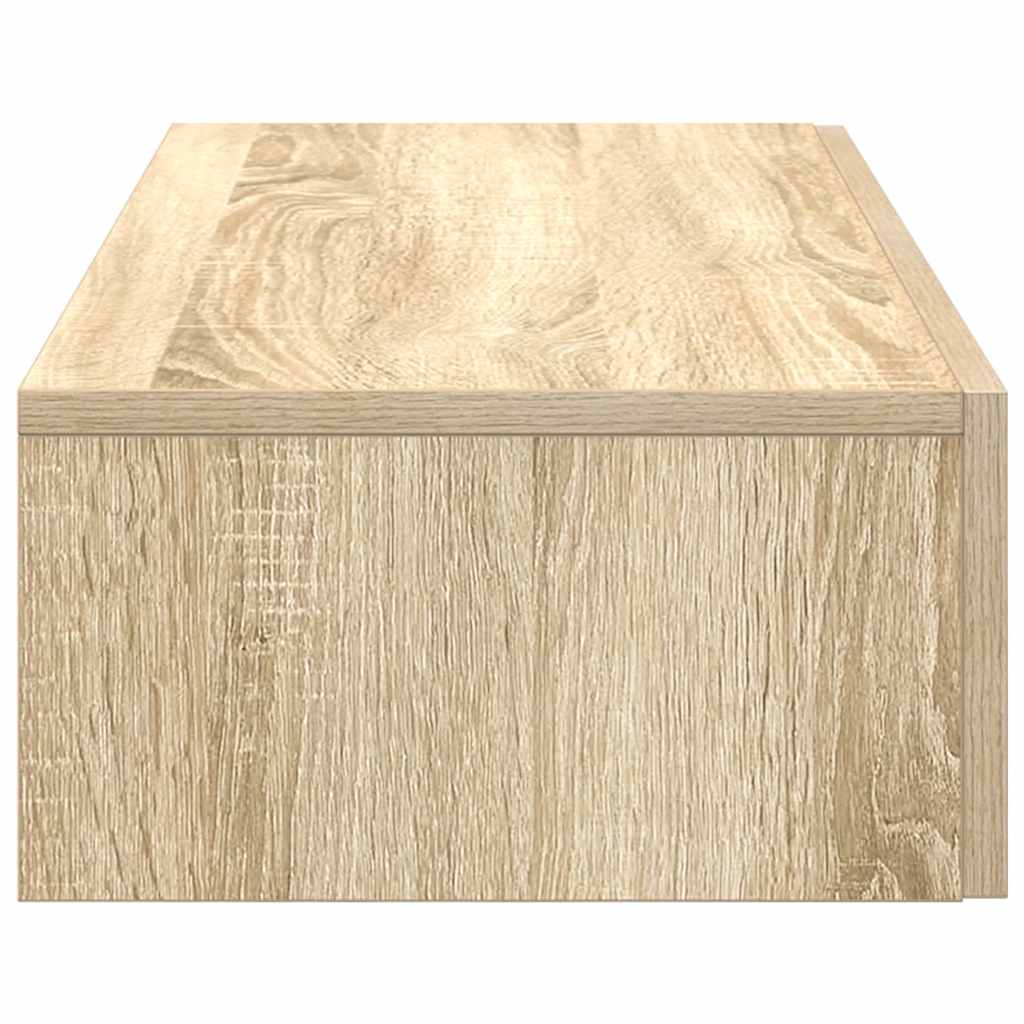 vidaXL Ράφι τοίχου με συρτάρια Sonoma Oak Κατασκευασμένο ξύλο