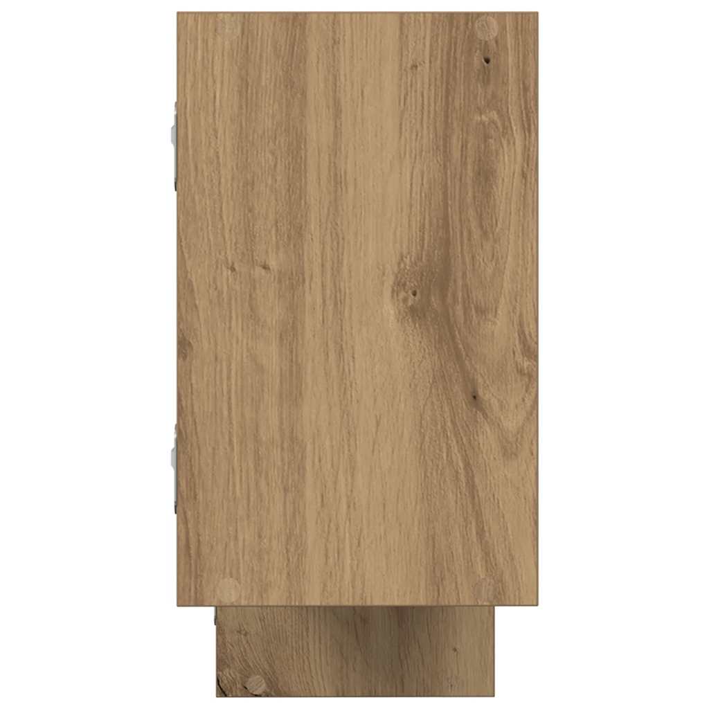vidaXL Ράφι τοίχου με κύβους 5 διαμερισμάτων Engineered Wood