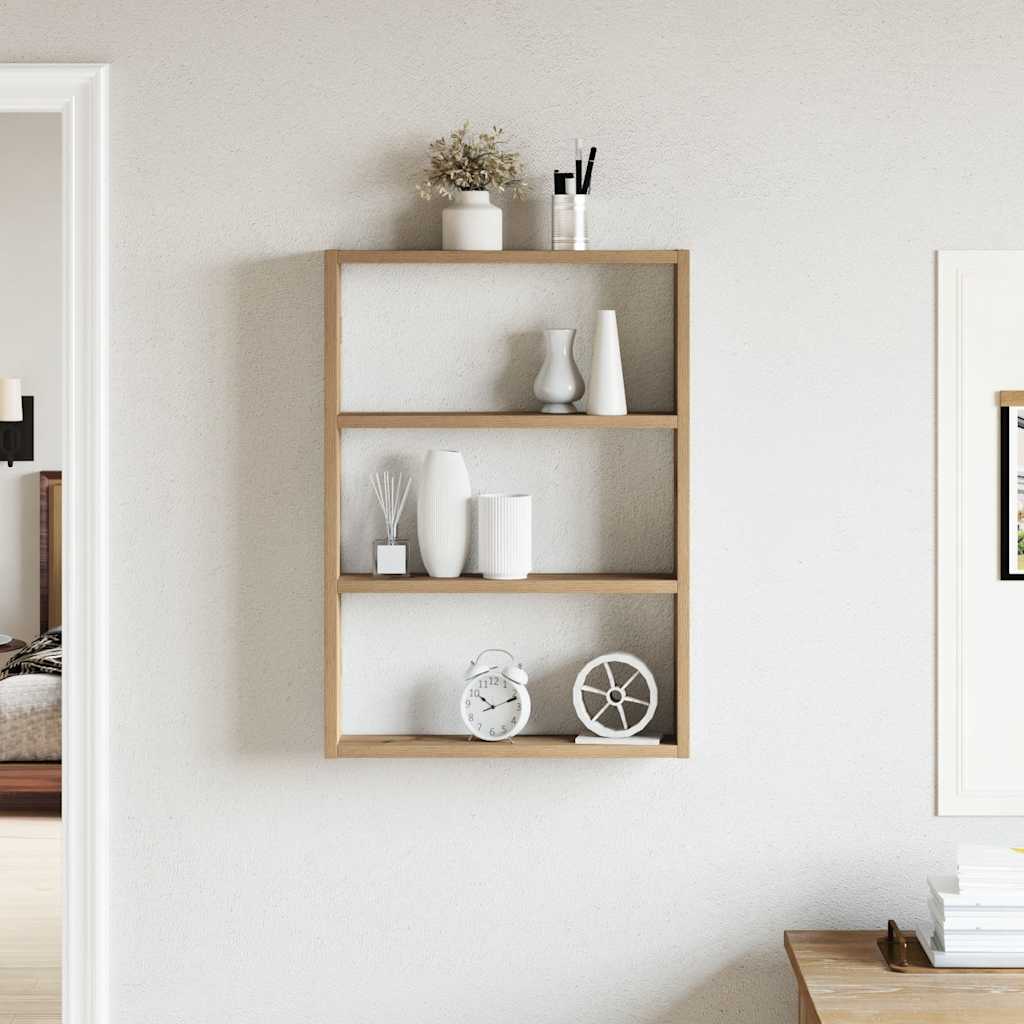 vidaXL Ράφι τοίχου Artisan Oak 43x9x60 cm Κατασκευασμένο ξύλο