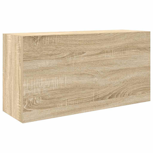 vidaXL Ντουλάπι τοίχου μπάνιου Sonoma Oak 80x25x40 cm